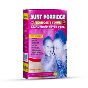 Aunt Porridge- Porridge For Babies - 6 Months Starter Packet- 1kg