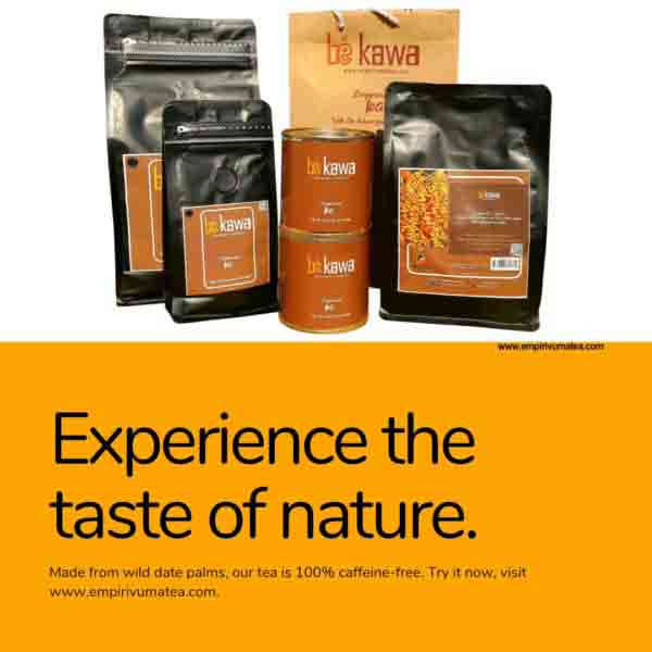 Be Kawa Empirivuma Tea 200g Resealable Pack - Image 2