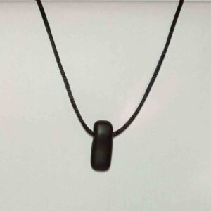 Dark Recycled Glass Pendant