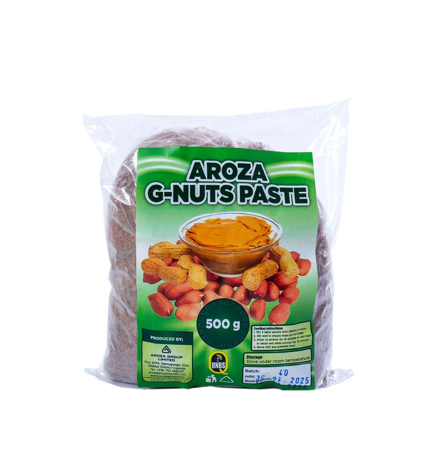 Aroza Peanut Paste (G-nut Paste)-500g - Image 2