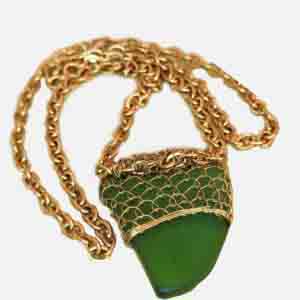 Triangle Glass Necklace