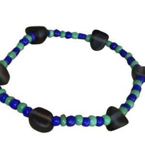 Glass And Bead Wristband