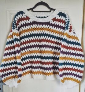 Handmade Crochet Sweater For Ladies