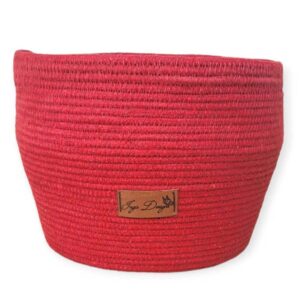 Red Rope Storage Basket-11*5