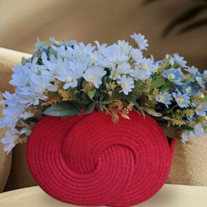 Handmade Cotton Rope Flower Vase