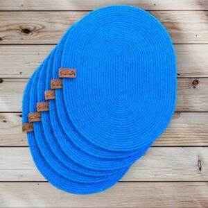 Blue Cotton Rope Tablemats/Placemats
