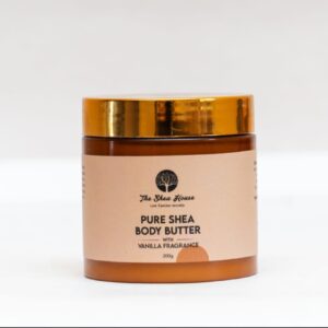 The Shea House- Pure Shea Body Butter With Vanilla Fragrance- 200g