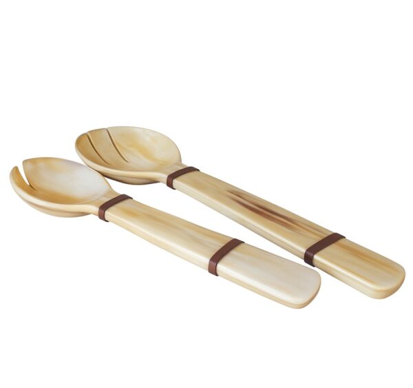 Horn Salad Servers