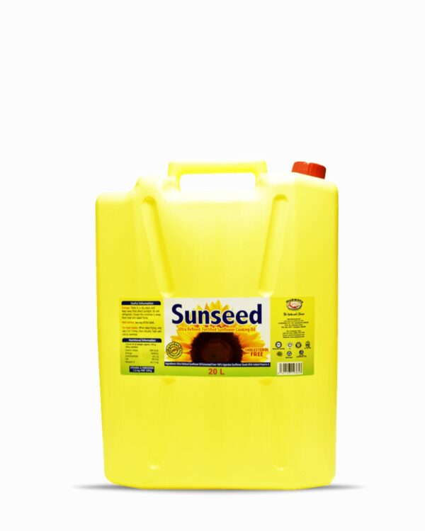 Sunseed Sunflower Cooking Oil- 20L