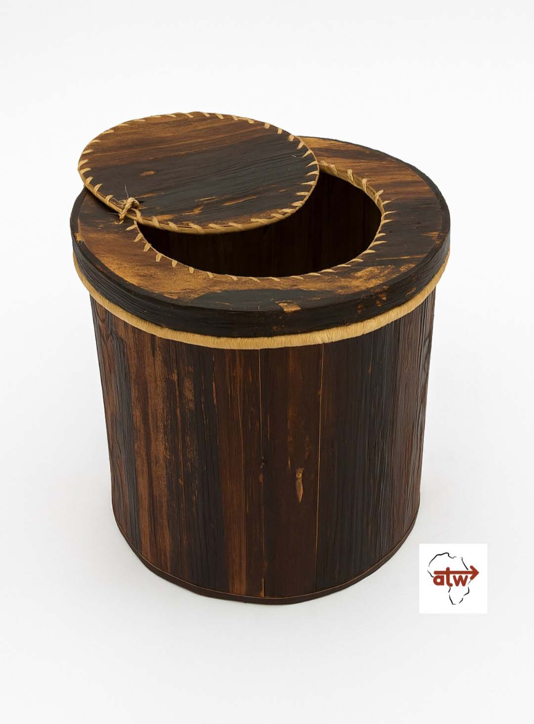 Indoor Banana Fibre (Byayi) Wastebasket