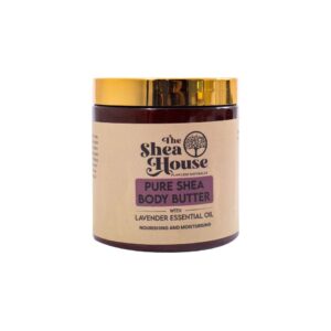 The Shea House Pure Shea Body Butter With Lavender Essential Oil- 200g