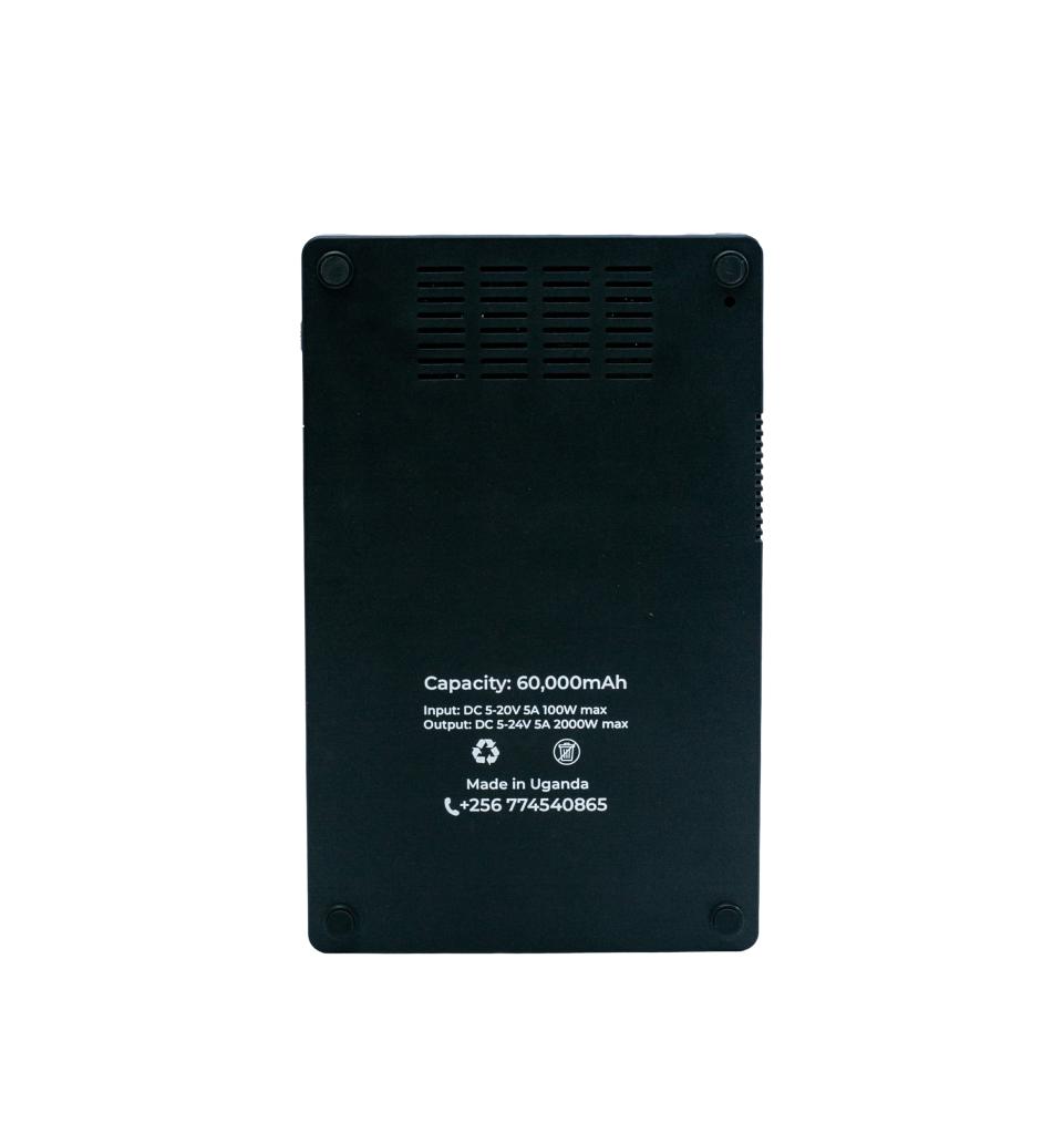 Revmake Black Laptop Power Bank- 60000mah - Image 2