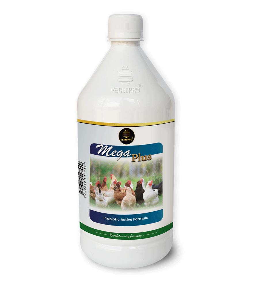 Vermipro Mega Plus Probiotic Active Formula- 1L