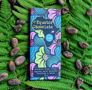 Equator Chocolate- Artisanal Single Origin Ugandan White Chocolate (34% Cocoa)- 45g
