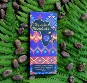 Equator Chocolate- 45g Premium Milk Chocolate Bar (40% Cocoa)