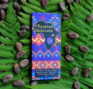 Equator Chocolate- 45g Premium Milk Chocolate Bar (40% Cocoa)