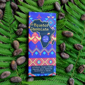 Equator Chocolate- 45g Premium Milk Chocolate Bar (40% Cocoa)