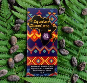 Equator Chocolate- 45g Premium Dark Milk Chocolate (50% Cocoa)