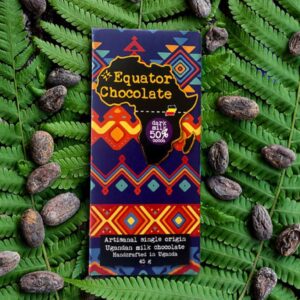 Equator Chocolate- 45g Premium Dark Milk Chocolate (50% Cocoa)