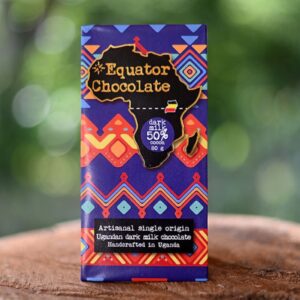 Equator Chocolate- 80g Premium Dark Milk Chocolate (50% Cocoa)