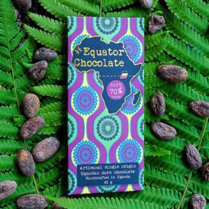 Equator Chocolate- 45g Premium Dark Chocolate (70% Cocoa)