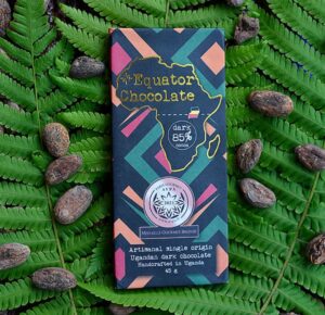 Equator Chocolate- 45g Premium Dark Chocolate (85% Cocoa)