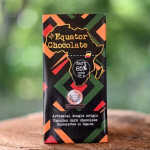 Equator Chocolate- 80g Premium Dark Chocolate (85% Cocoa)