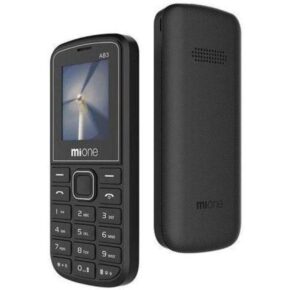 MiOne AB3- Dual SIM 1.77″1050mAh Wireless FM Spotlight Torch