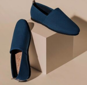 Swave Brand- Blue Calvin Slip-On (44)