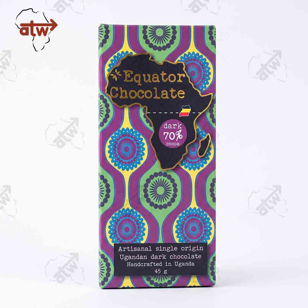 Equator Chocolate- 45g Premium Dark Chocolate (70% Cocoa) - Image 2