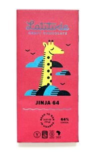 Jinja 64 Latitude Craft Chocolate Bar- 70g