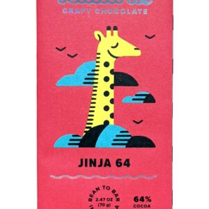 Jinja 64 Latitude Craft Chocolate Bar- 70g