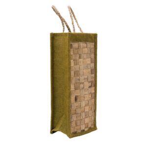 Banana Fibre & Jute Wine Bottle Holder