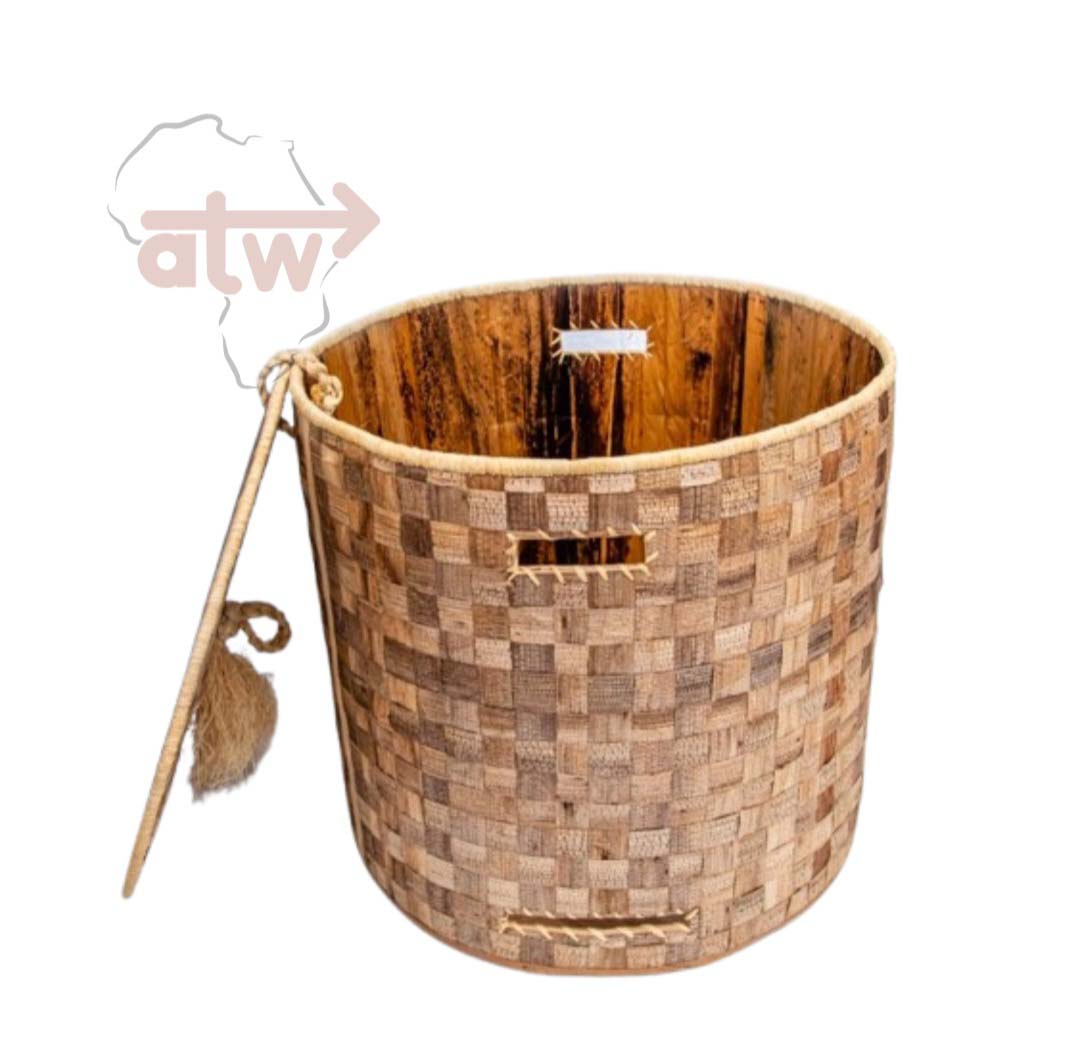 Handwoven Byayi Laundry Basket- Large