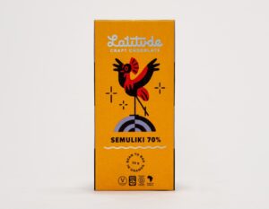 Semuliki 70% Chocolate Bar By Latitude Craft Chocolate- 70g
