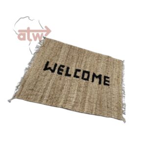 Handwoven Banana Fibre Welcome Door Mat