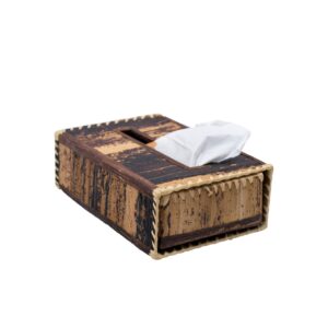 Dark Banana Fibre ( Byayi) Tissue Holder