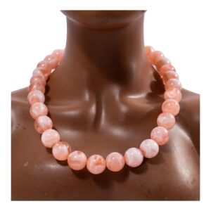 Pink Bead Necklace