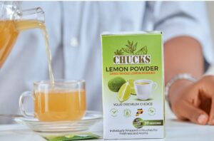 Chucks Dried Whole Lemon Powder Pack