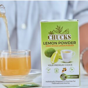 Chucks Dried Whole Lemon Powder Pack