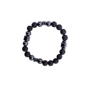 Black Male Stone Bangle