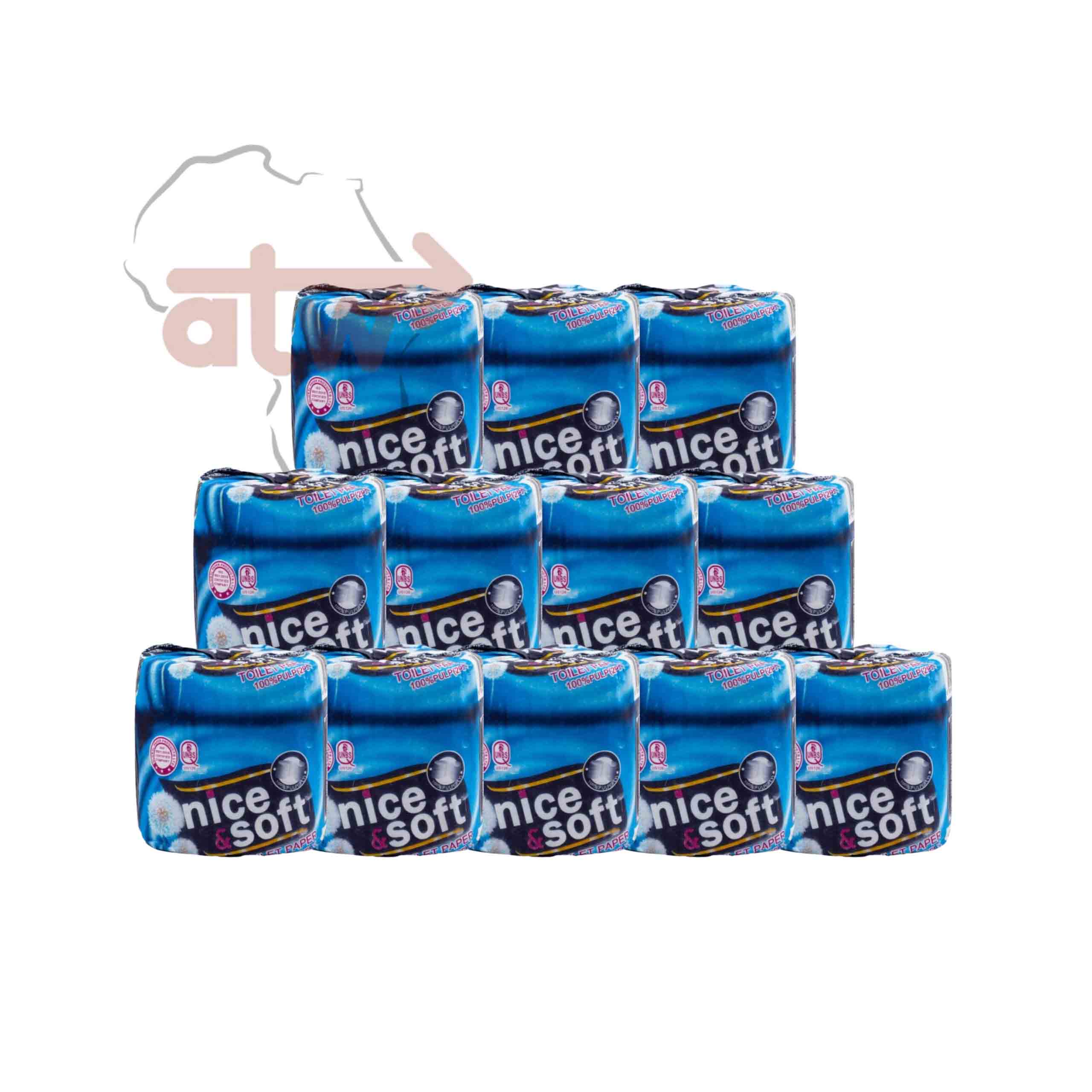 Nice & Soft Toilet Paper- Pack Of 100