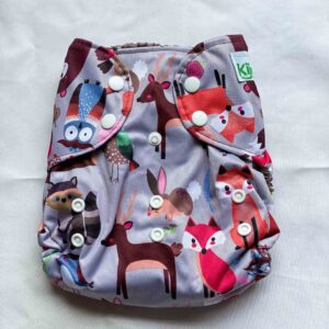 Kijani Deluxe Animal Print Reusable Diaper (5-20kg)