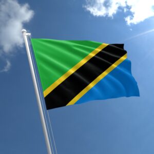 3*5 Tanzania Flag