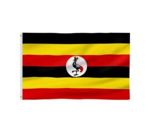 3*5 Uganda Flag
