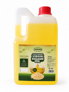 Aroza Cold Pressed Virgin Sesame Oil- 3L
