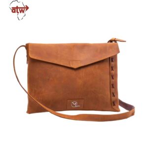 Brown Leather Laptop Bag
