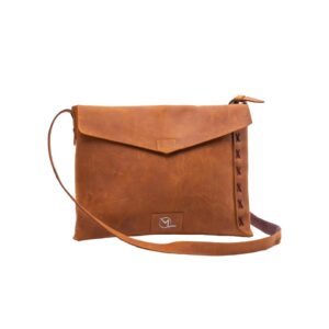 Brown Leather Laptop Bag