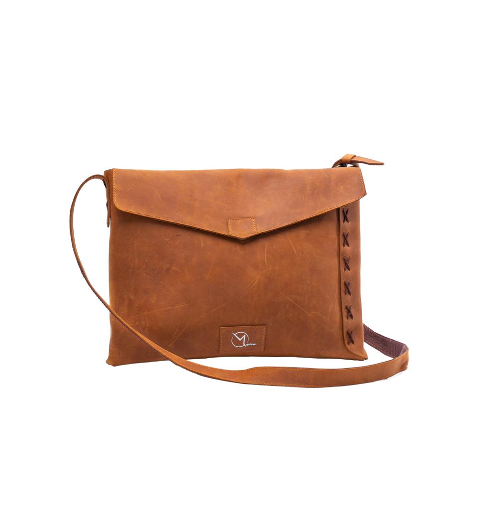 Brown Leather Laptop Bag