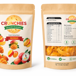Crunchies Dried Mango Fruit- 120g
